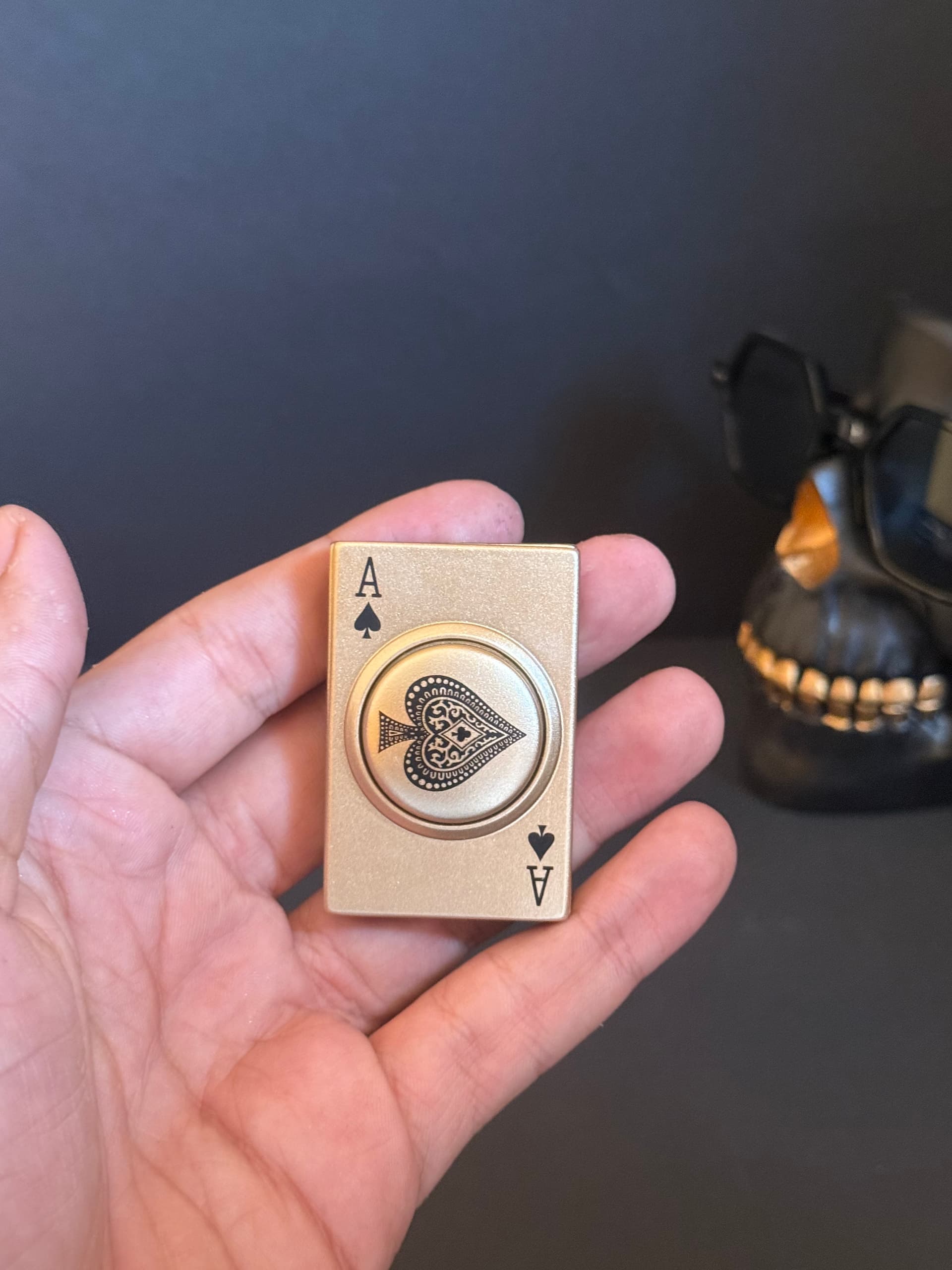Playing Card Spinner Lighter