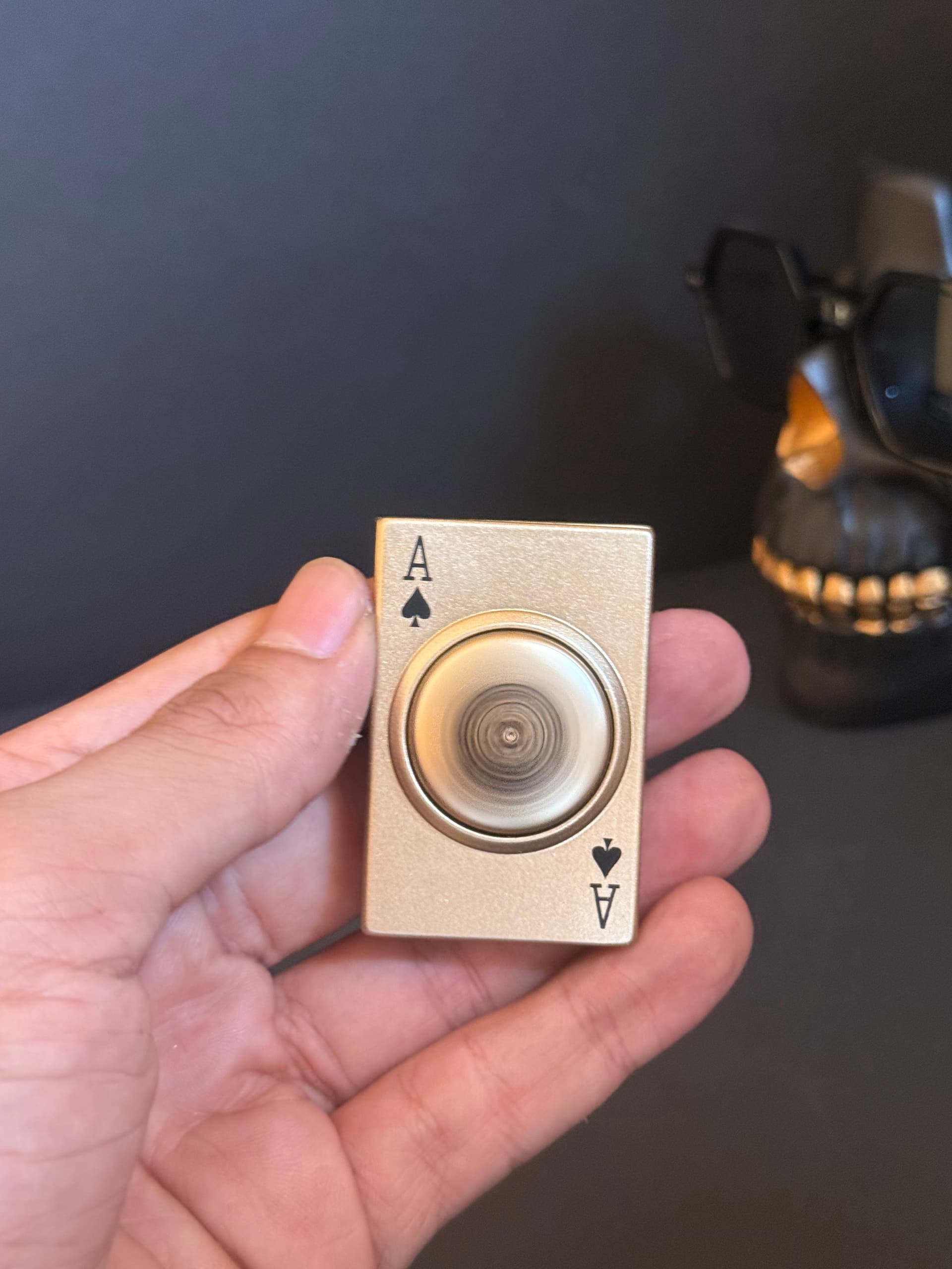 Playing Card Spinner Lighter
