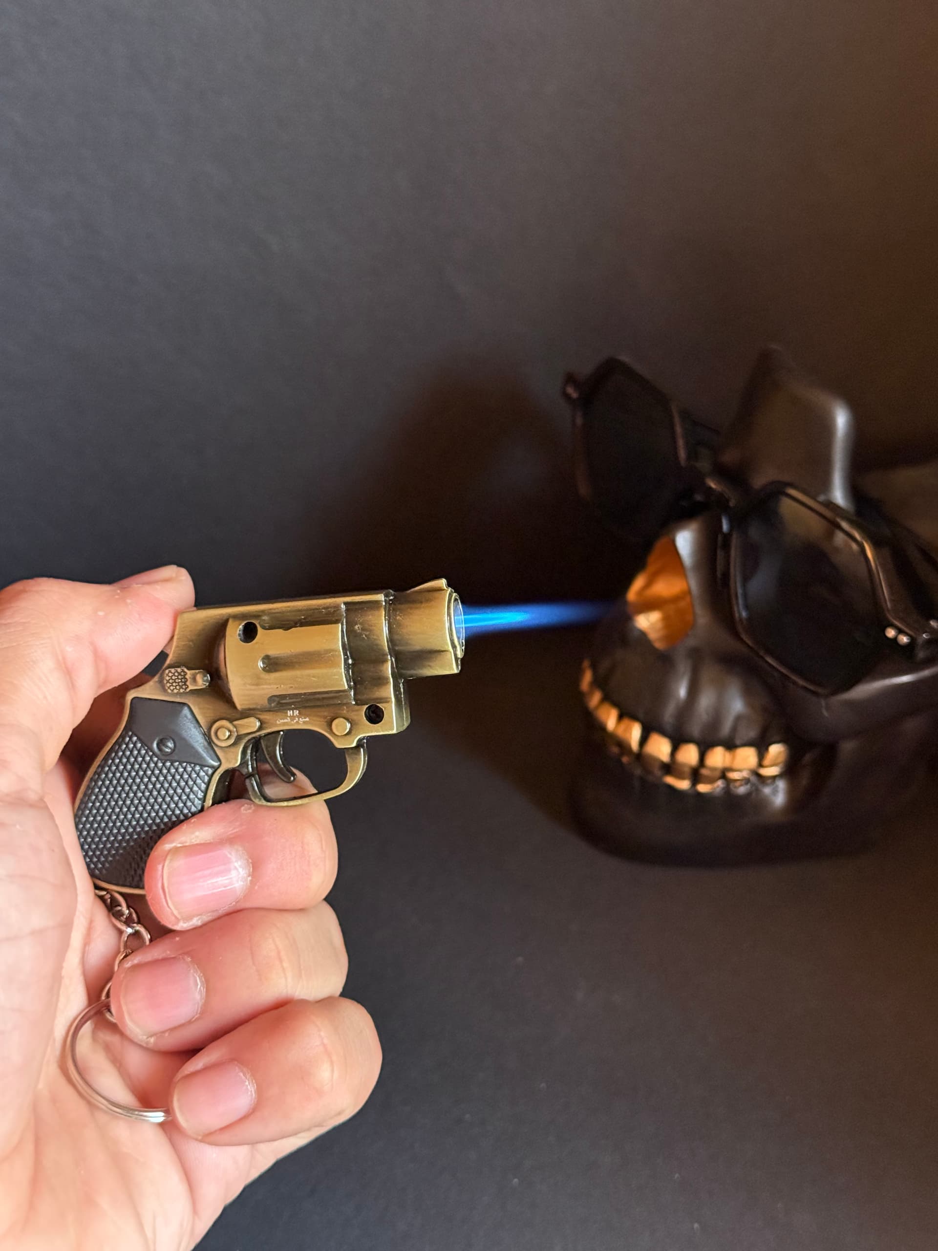 Gun Keychain Lighter