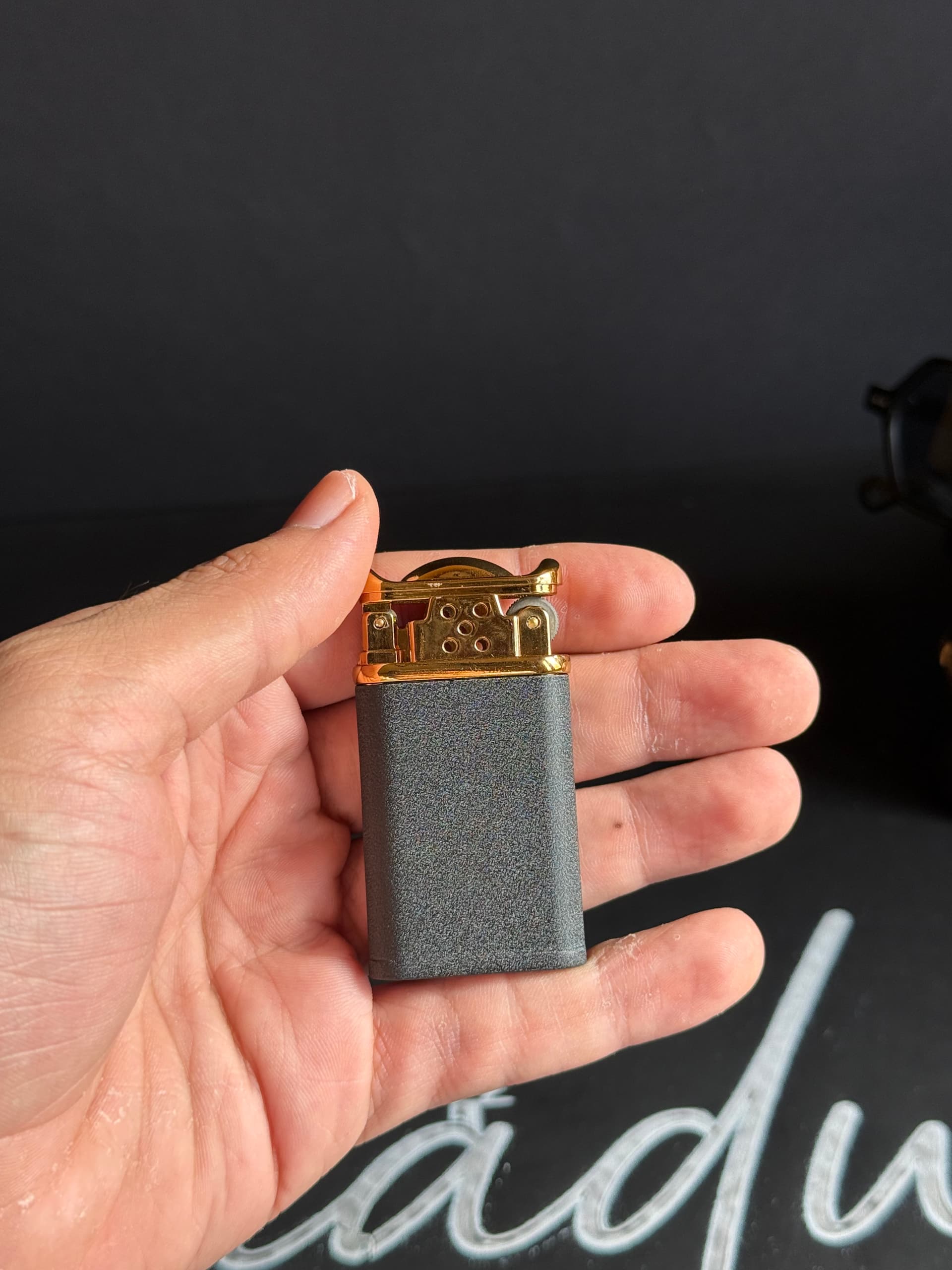 Classic Gear Metal Lighter