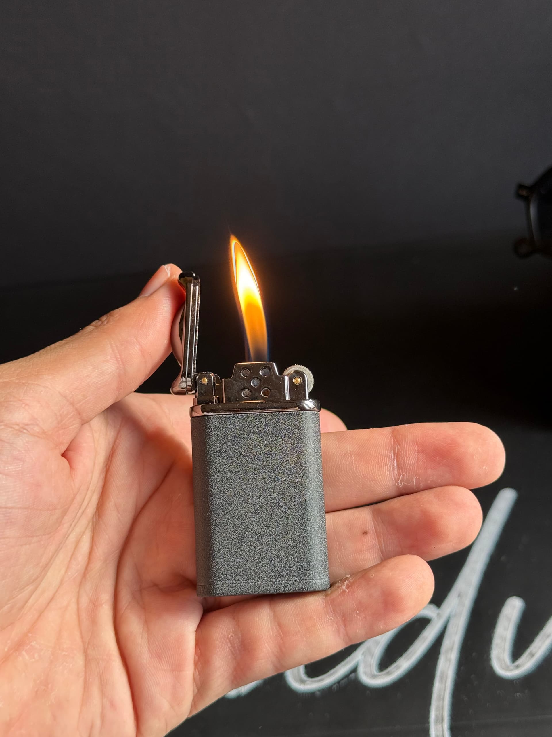 Classic Gear Metal Lighter
