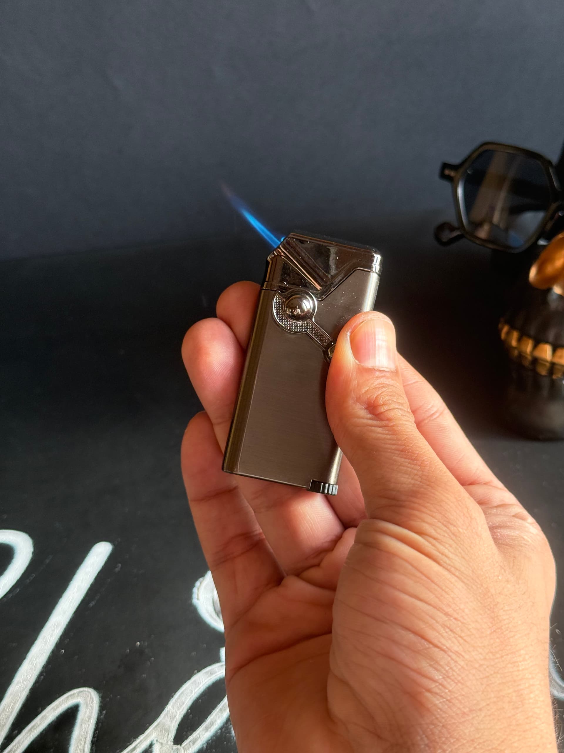 Metal Lighter Warmer