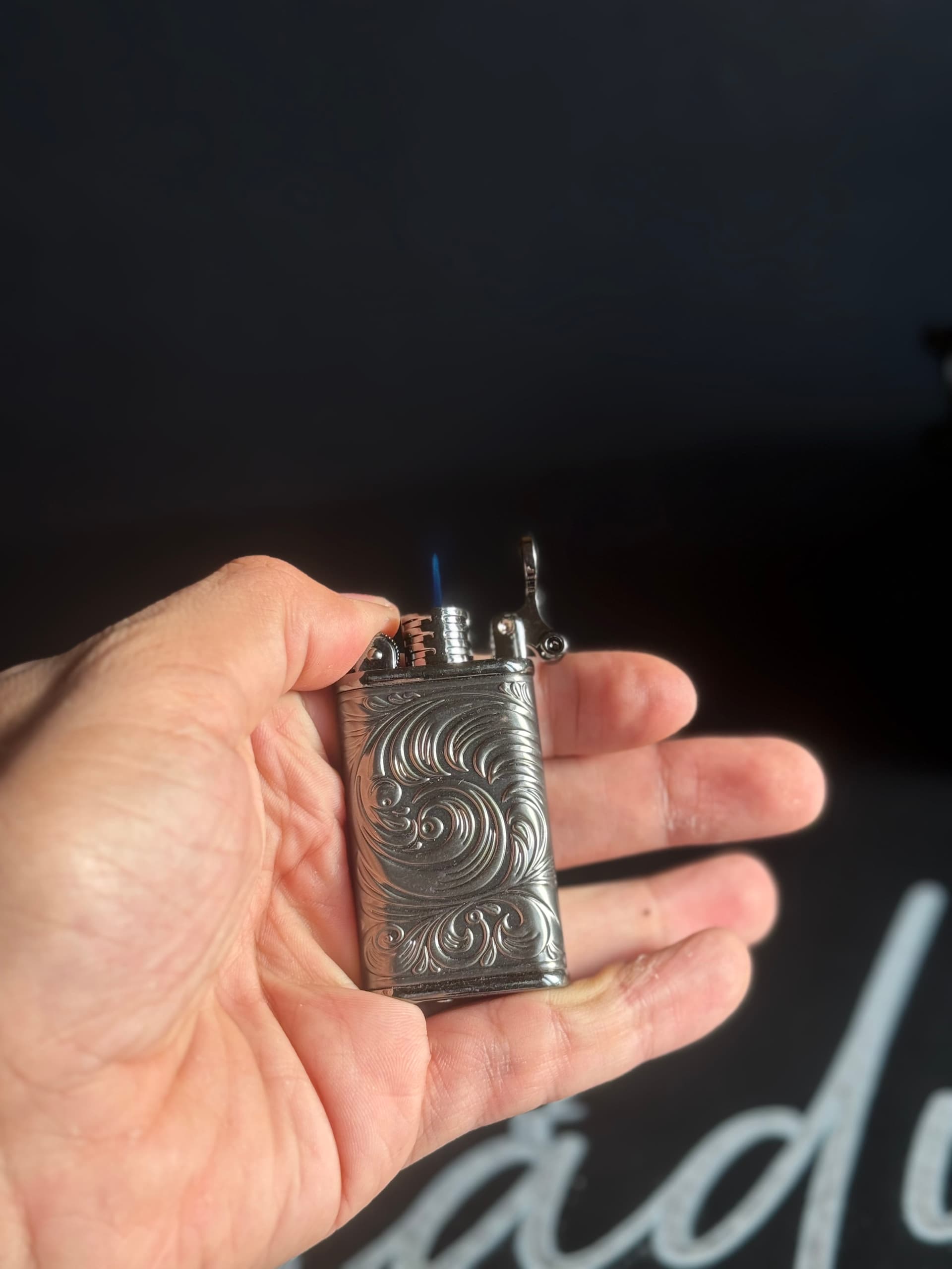 Ornate Metal Lighter
