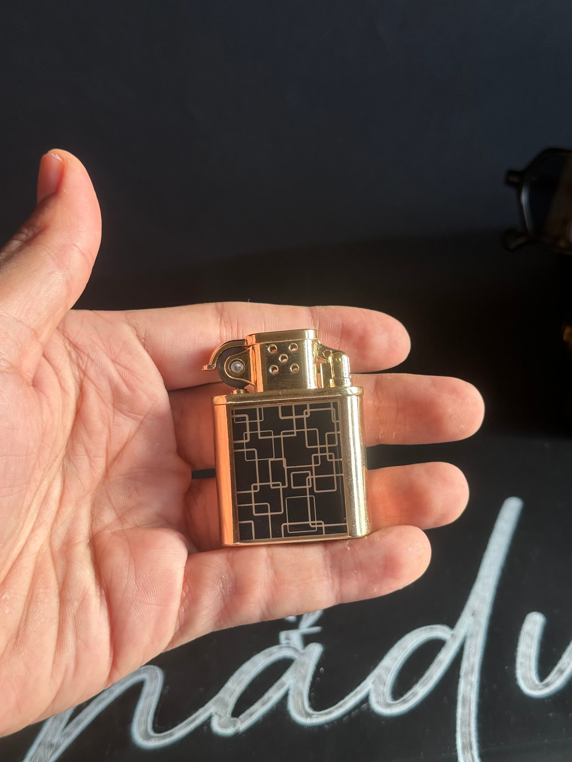 Gold Metal Lighter