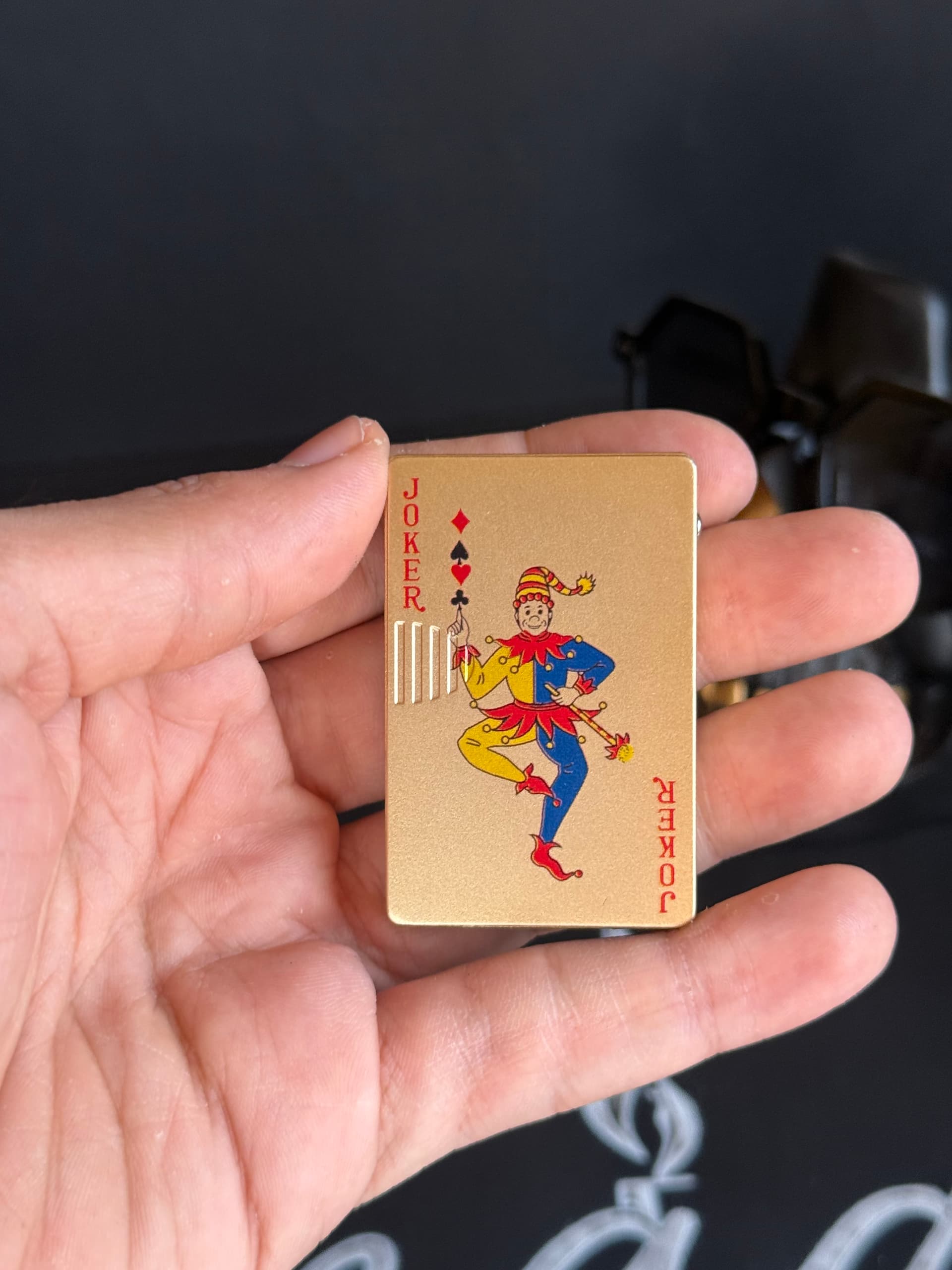 Playing Card Lighter